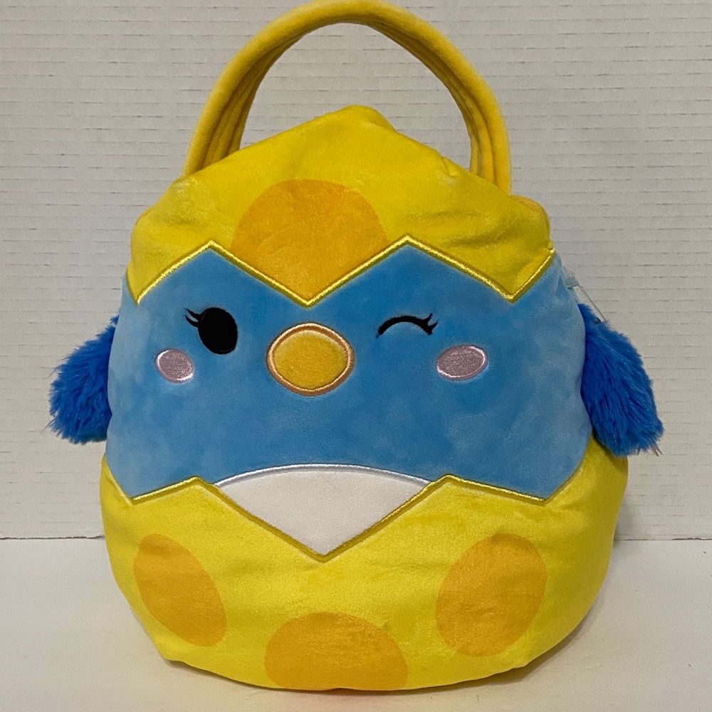 Bebe Blue and Yellow Squishmallow Plush